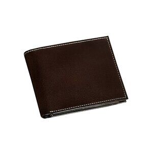 Choco Brown Two-Tone Leather Wallet Stylish Made with Premium Full Grain Leather
